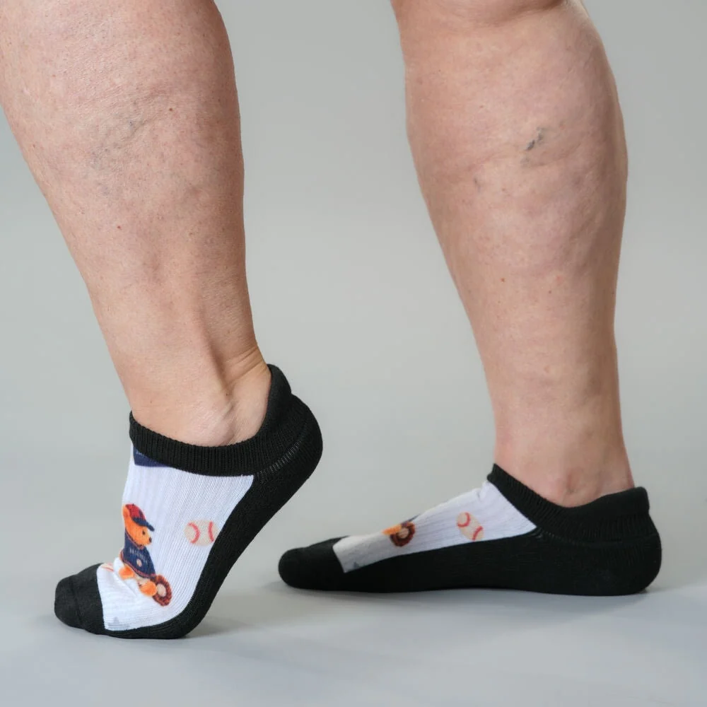 Baseball Bears Ankle Socks - Image 3