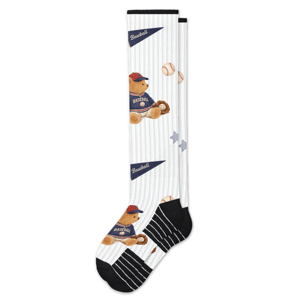 Baseball Bears Compression Socks
