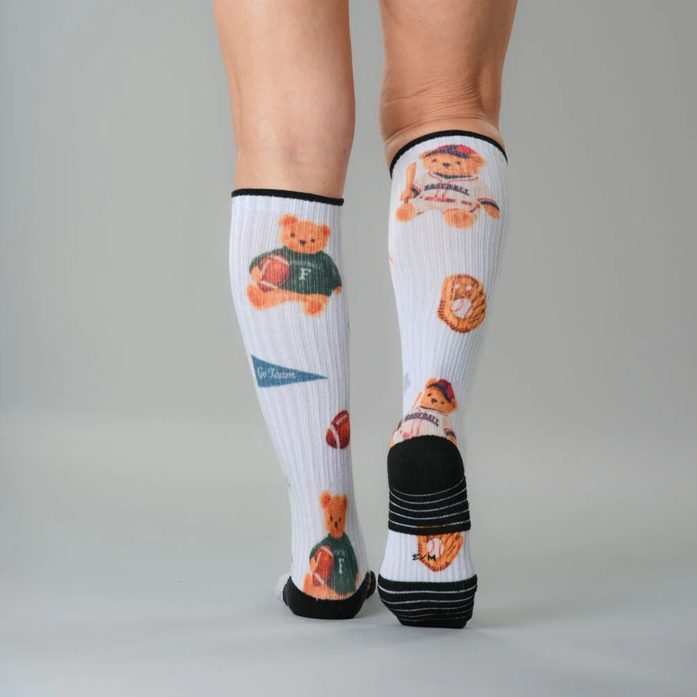 Baseball Bears Compression Socks - Image 2