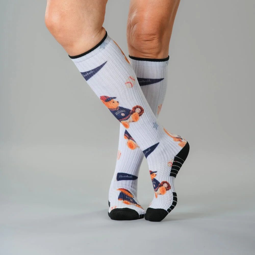 Baseball Bears Compression Socks - Image 4