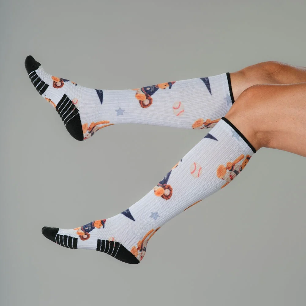 Baseball Bears Compression Socks - Image 5