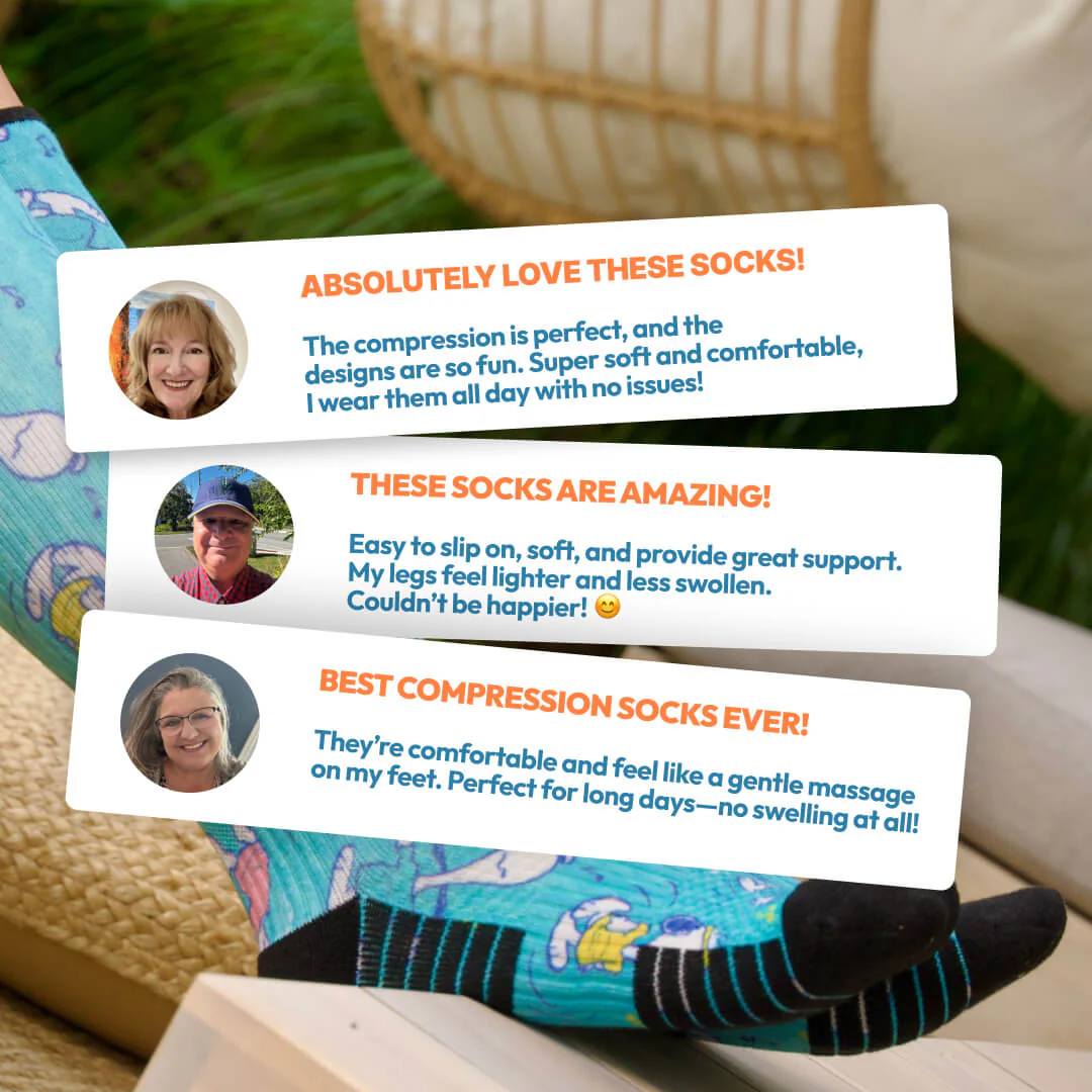 Basics Compression Socks Bundle 12-Pack - Image 9