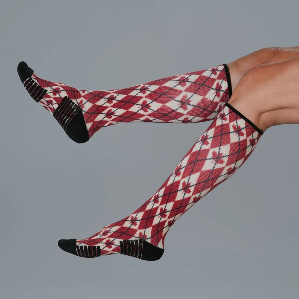 Canadian Argyle Compression Socks - Image 5
