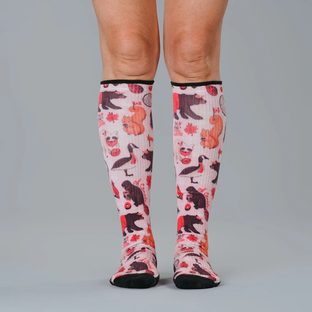 Canadian Critters Compression Socks - Image 2