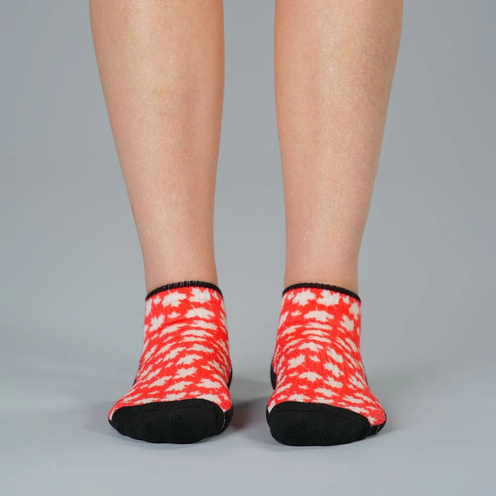 Canadian Maple Ankle Compression Socks - Image 2