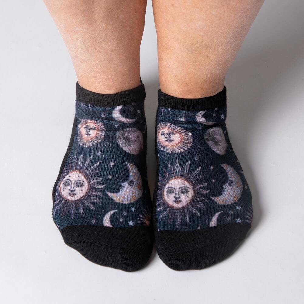 Celestial Moon Ankle Socks - Image 3