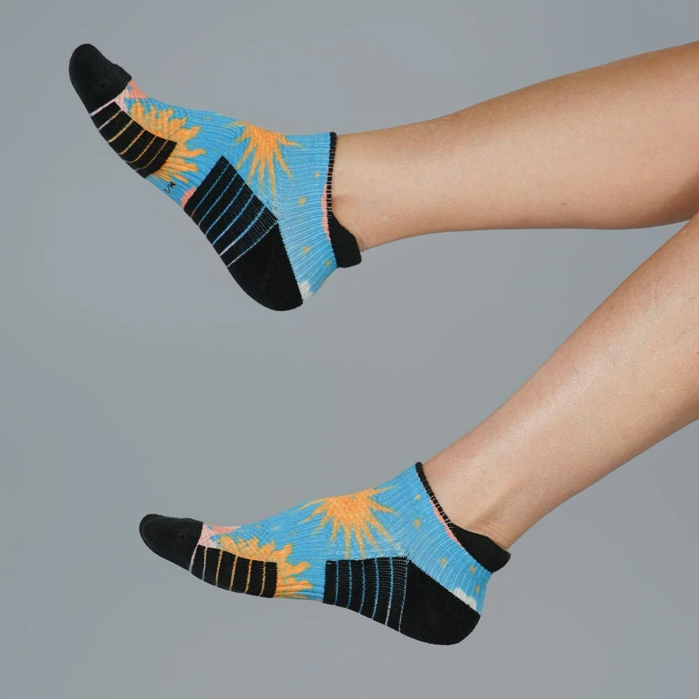 Celestial Summer Ankle Compression Socks - Image 4