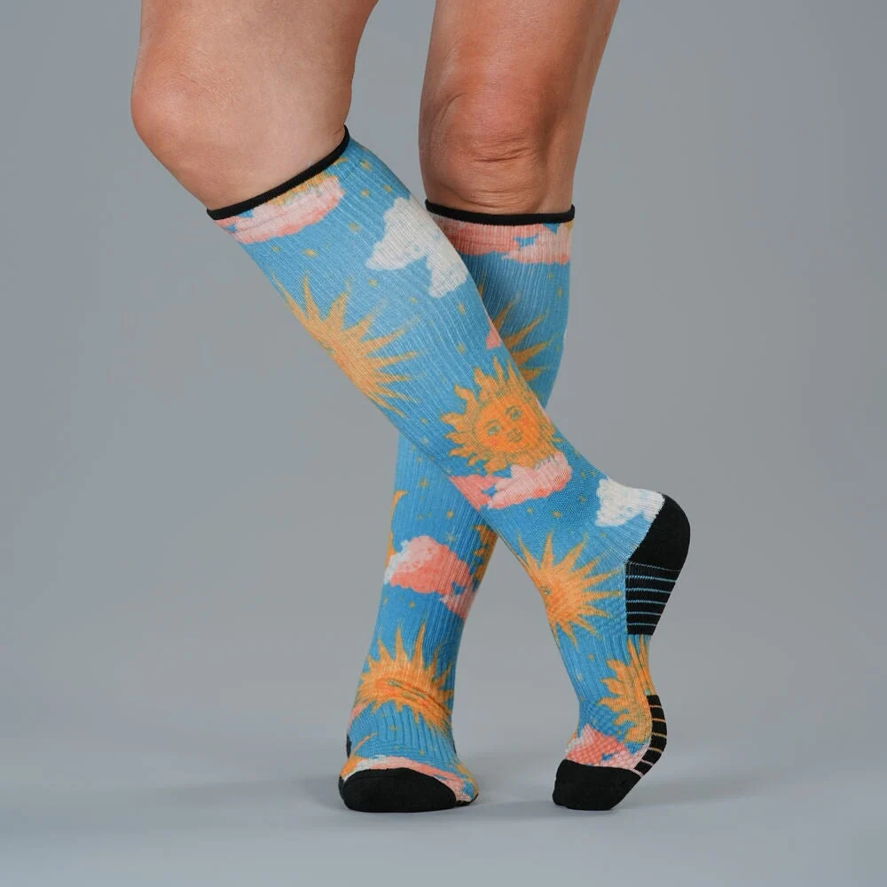 Celestial Summer Compression Socks - Image 3