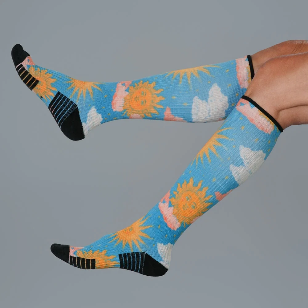 Celestial Summer Compression Socks - Image 5