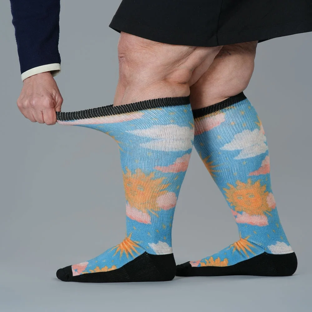 Celestial Summer EasyStretch™ Socks - Image 4
