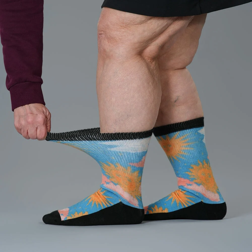 Celestial Summer EasyStretch™ Socks - Image 7
