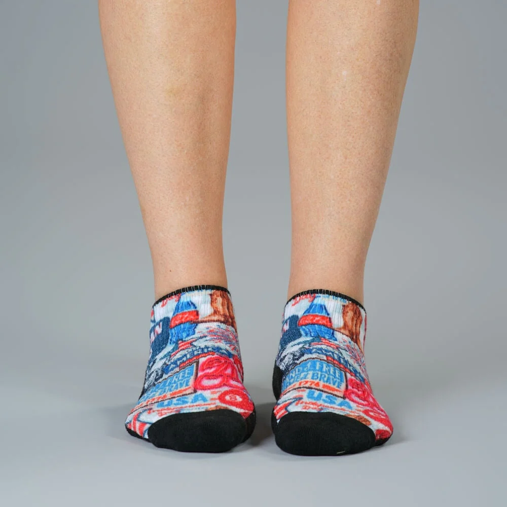 Classic Americana Ankle Compression Socks - Image 2