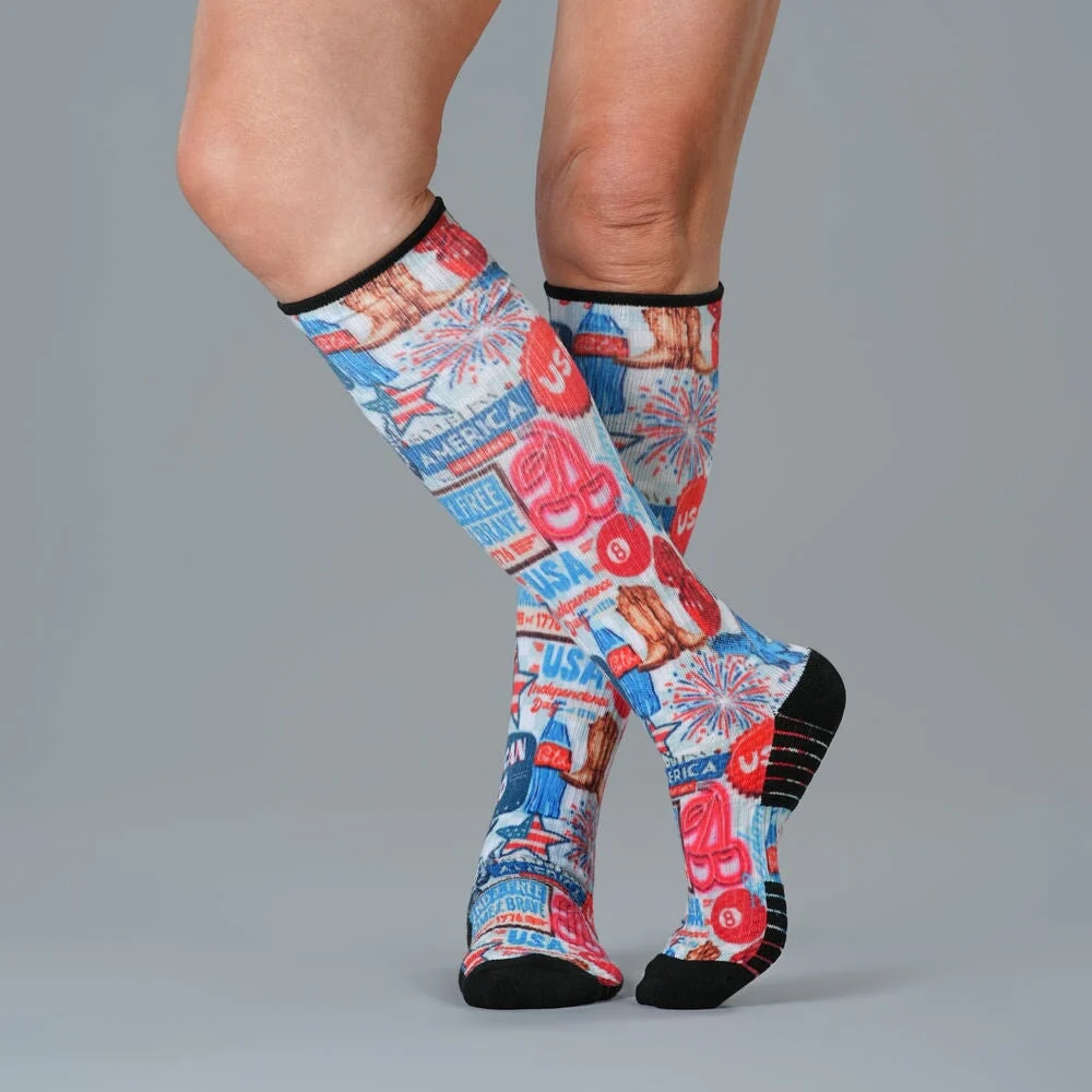 Classic Americana Compression Socks - Image 3
