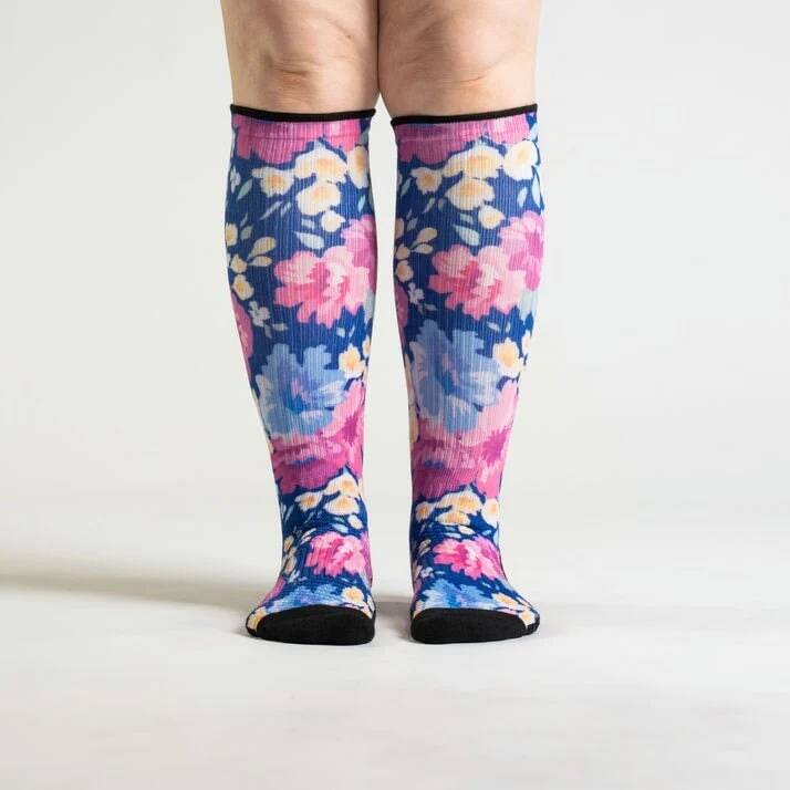 Floral Compression Socks - Image 2