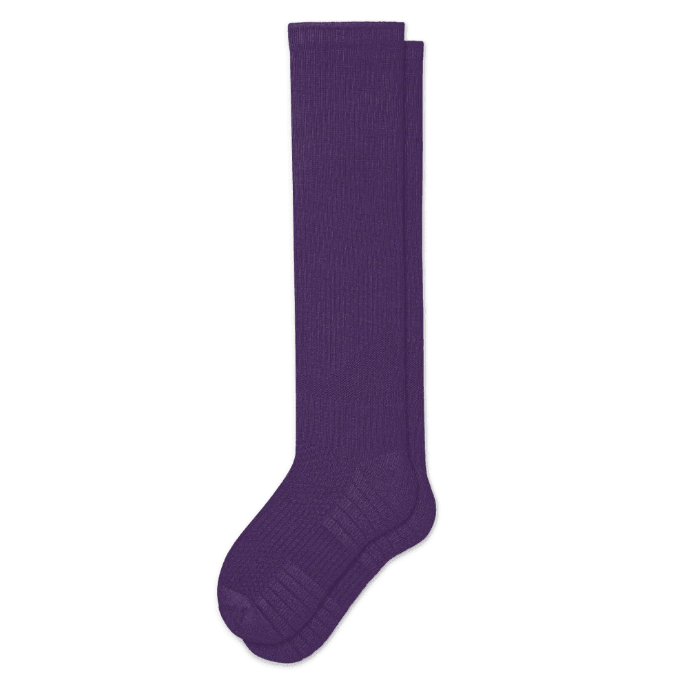 Royal Purple Compression Socks