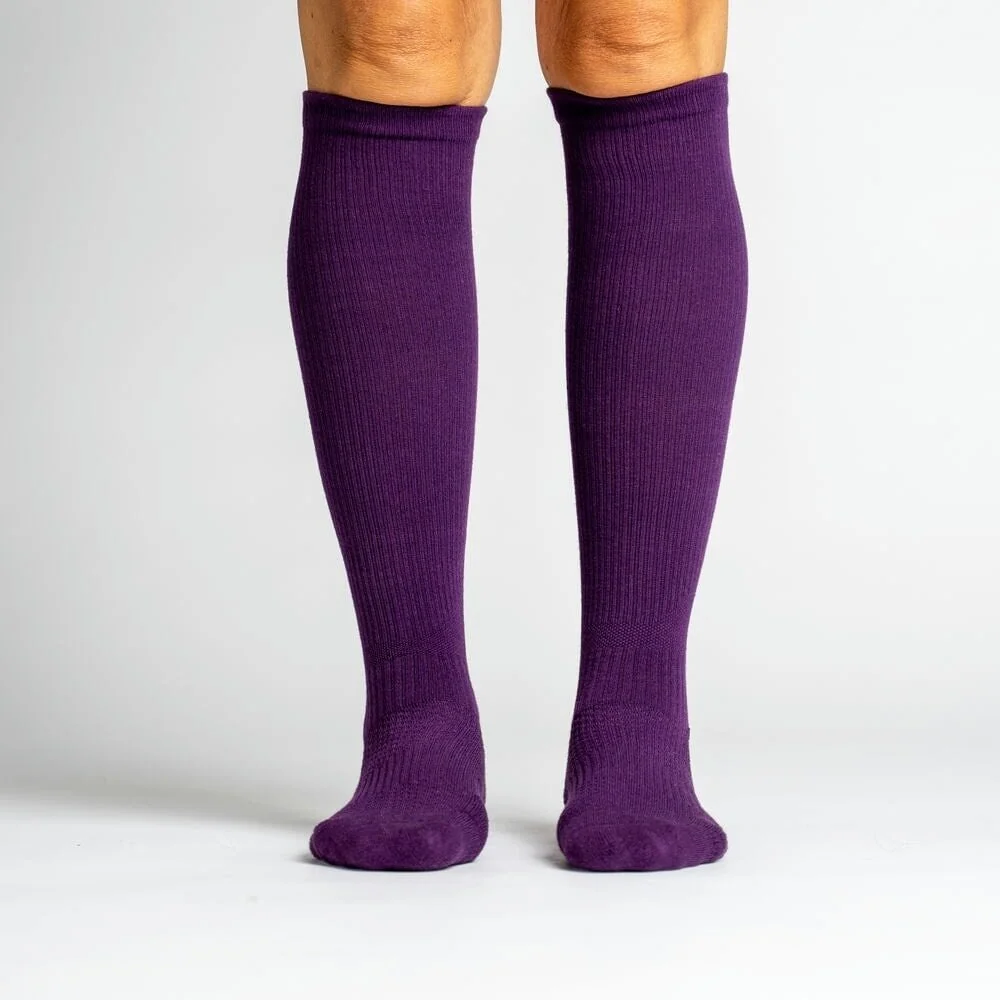 Royal Purple Compression Socks - Image 2