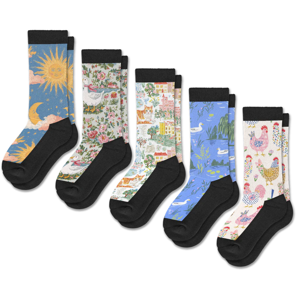 Fairytale EasyStretch™ Socks 5-Pack Bundle - Image 2