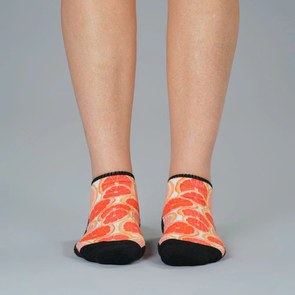 Grapefruit Dreams Ankle Compression Socks - Image 2