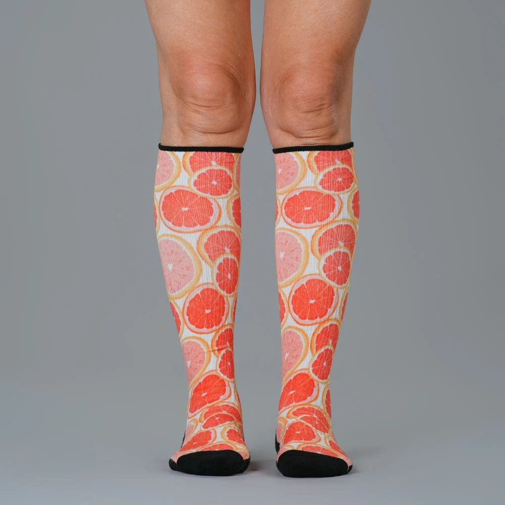 Grapefruit Dreams Compression Socks - Image 2