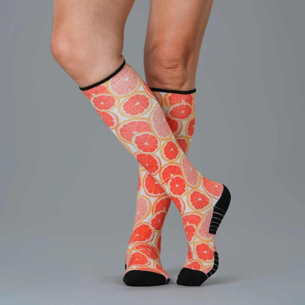 Grapefruit Dreams Compression Socks - Image 3
