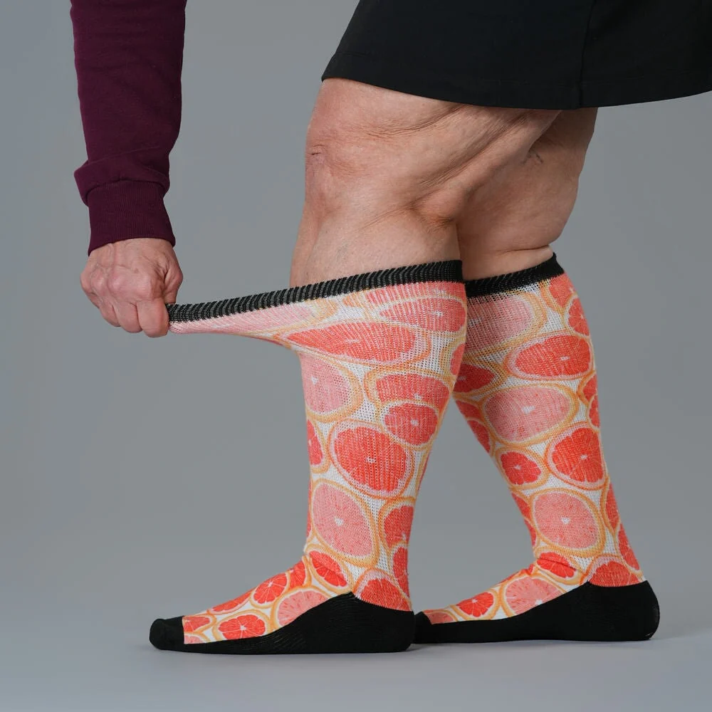 Grapefruit Dreams EasyStretch™ Socks - Image 4