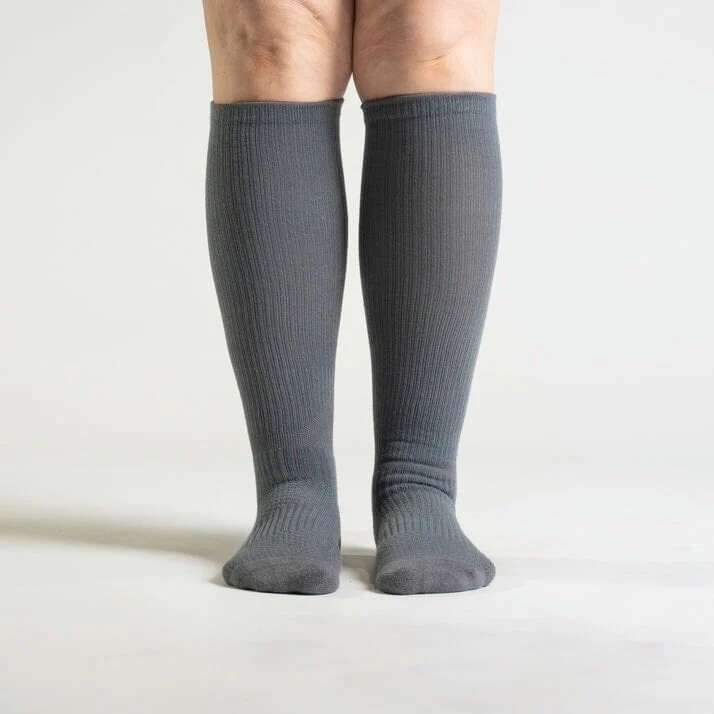 Gray Compression Socks Bundle 5-Pack - Image 2