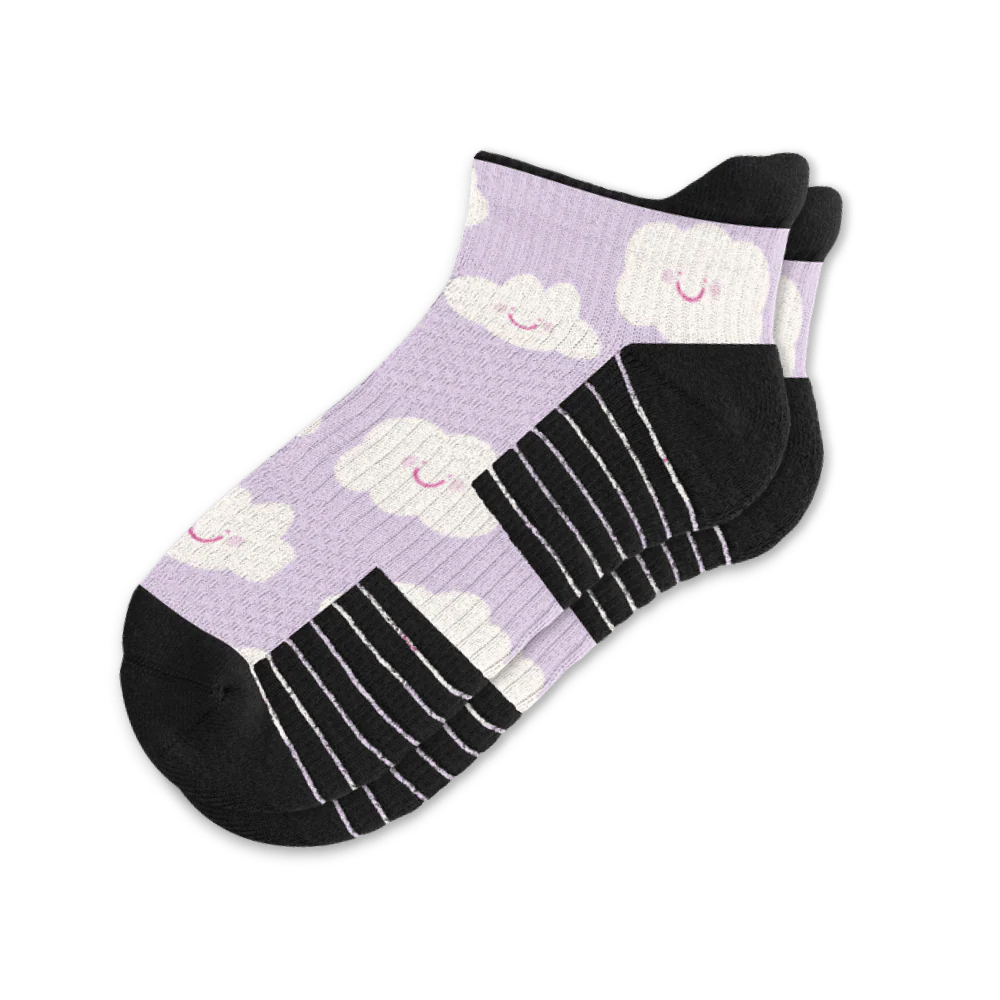 Happy Clouds Ankle Compression Socks