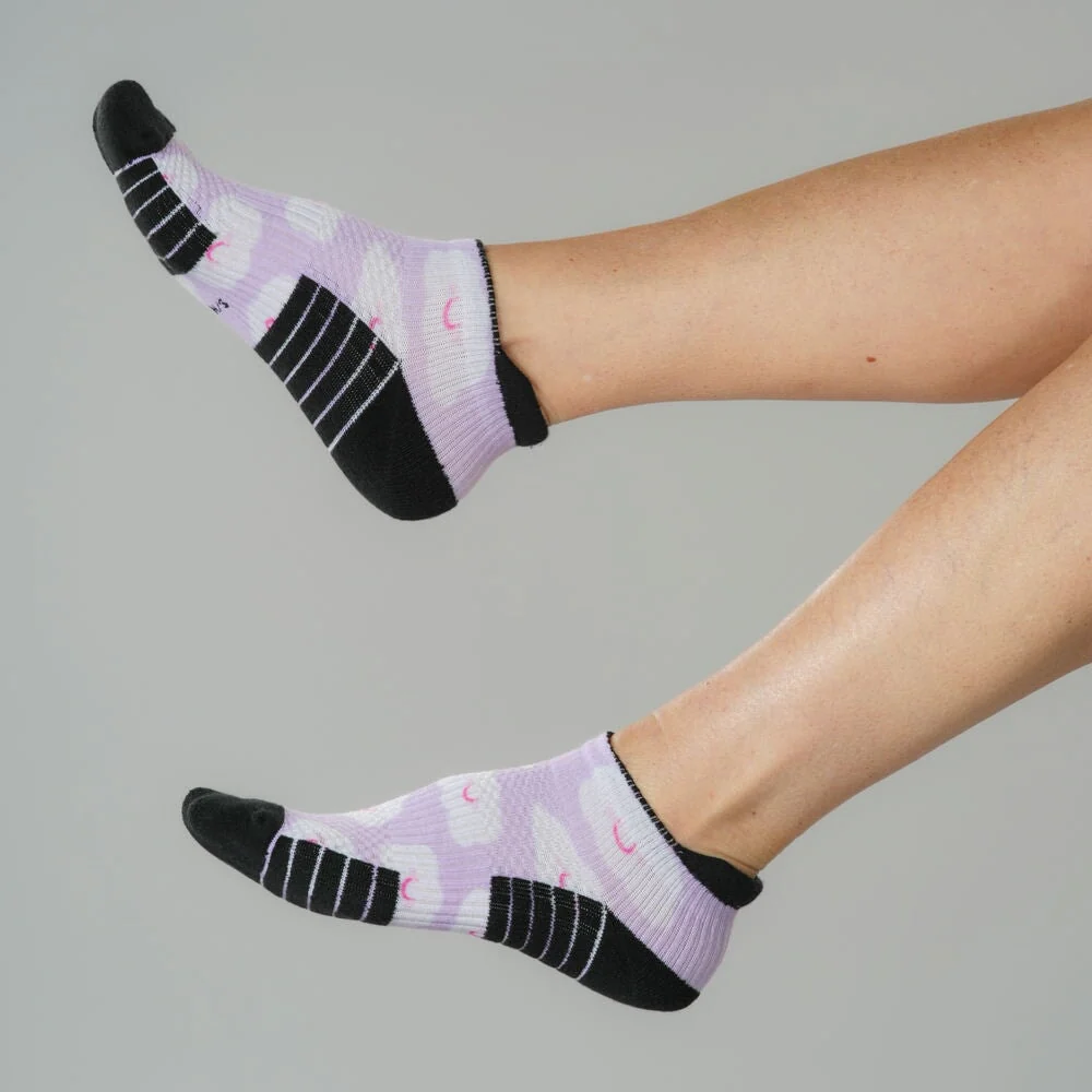 Happy Clouds Ankle Compression Socks - Image 4