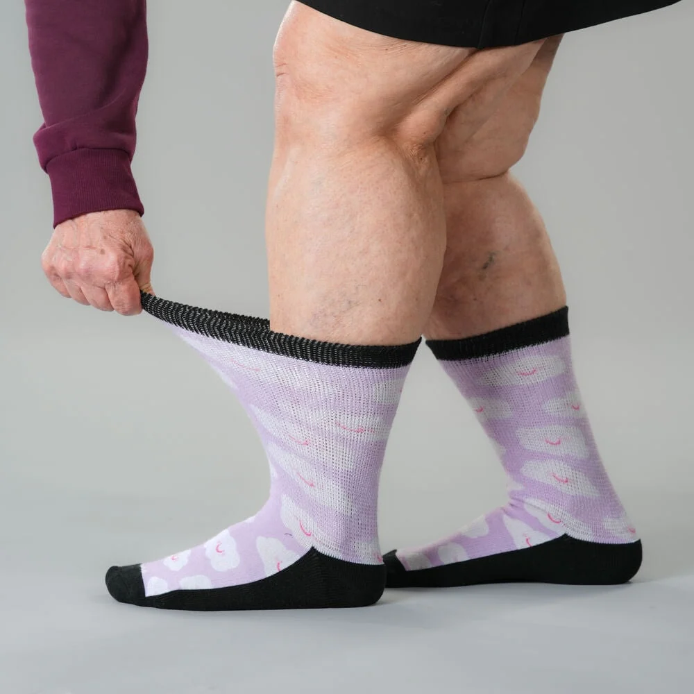 Happy Clouds EasyStretch™ Socks - Image 7