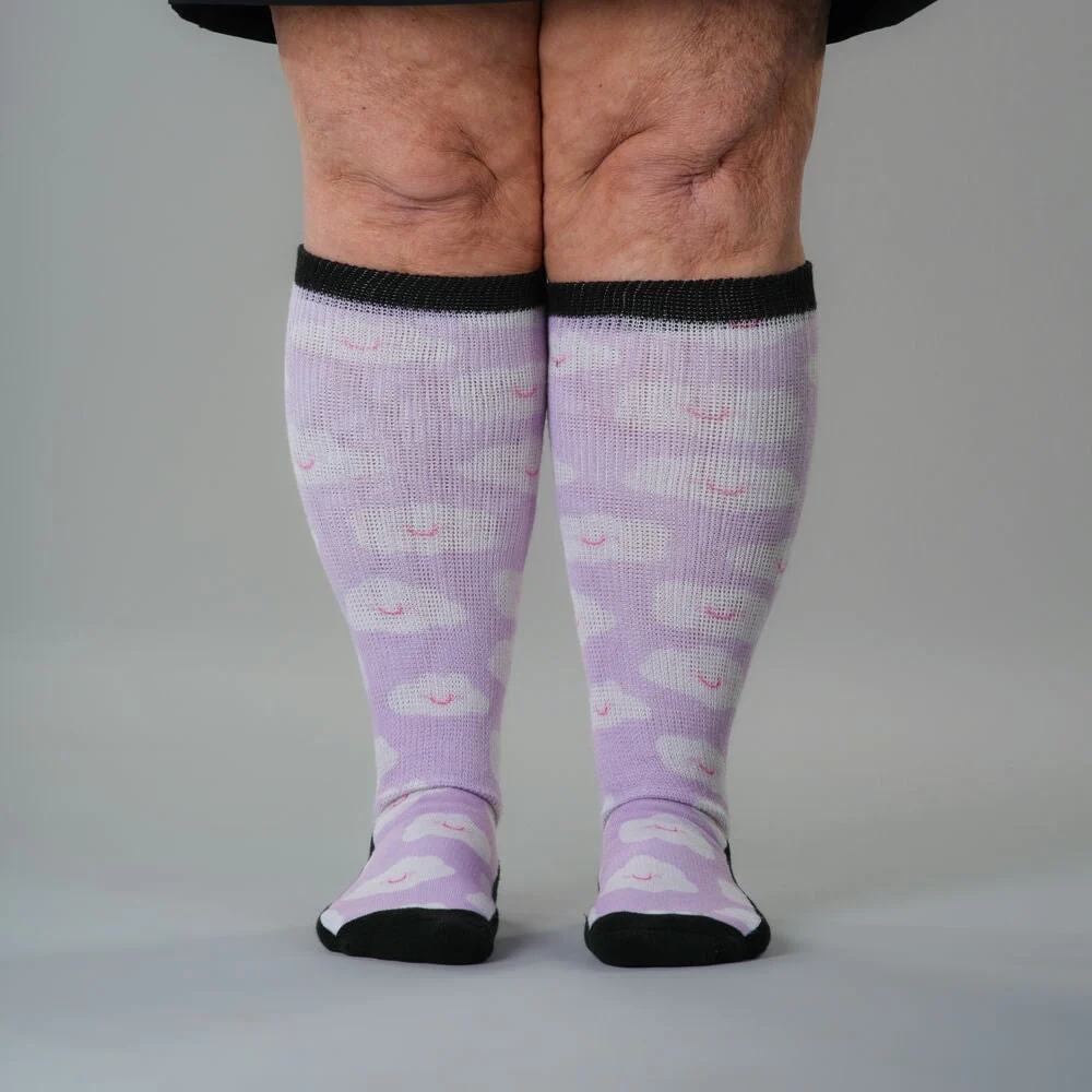 Happy Vibes EasyStretch™ Socks 5-Pack Bundle - Image 3