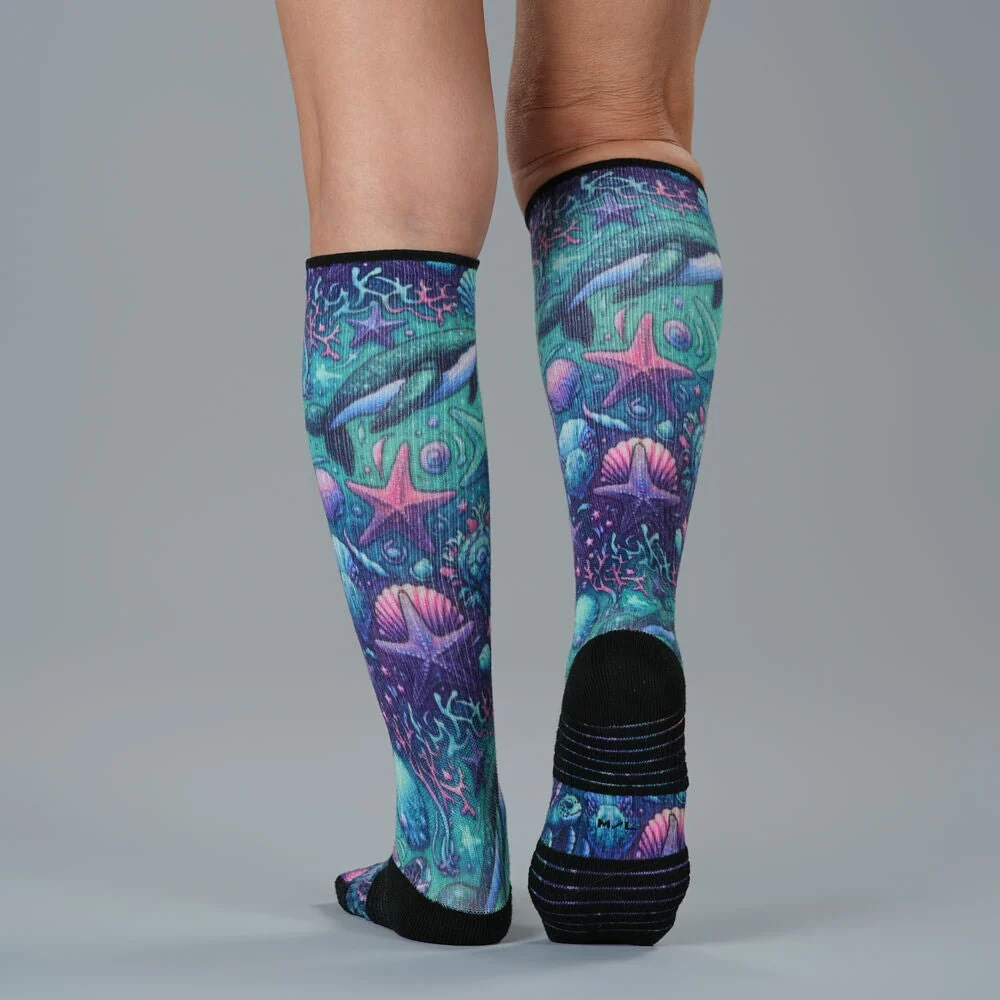 Iridescent Sealife Compression Socks - Image 4