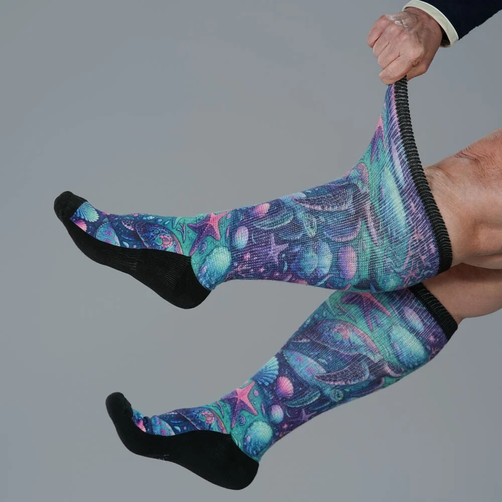 Iridescent Sealife EasyStretch™ Socks - Image 5