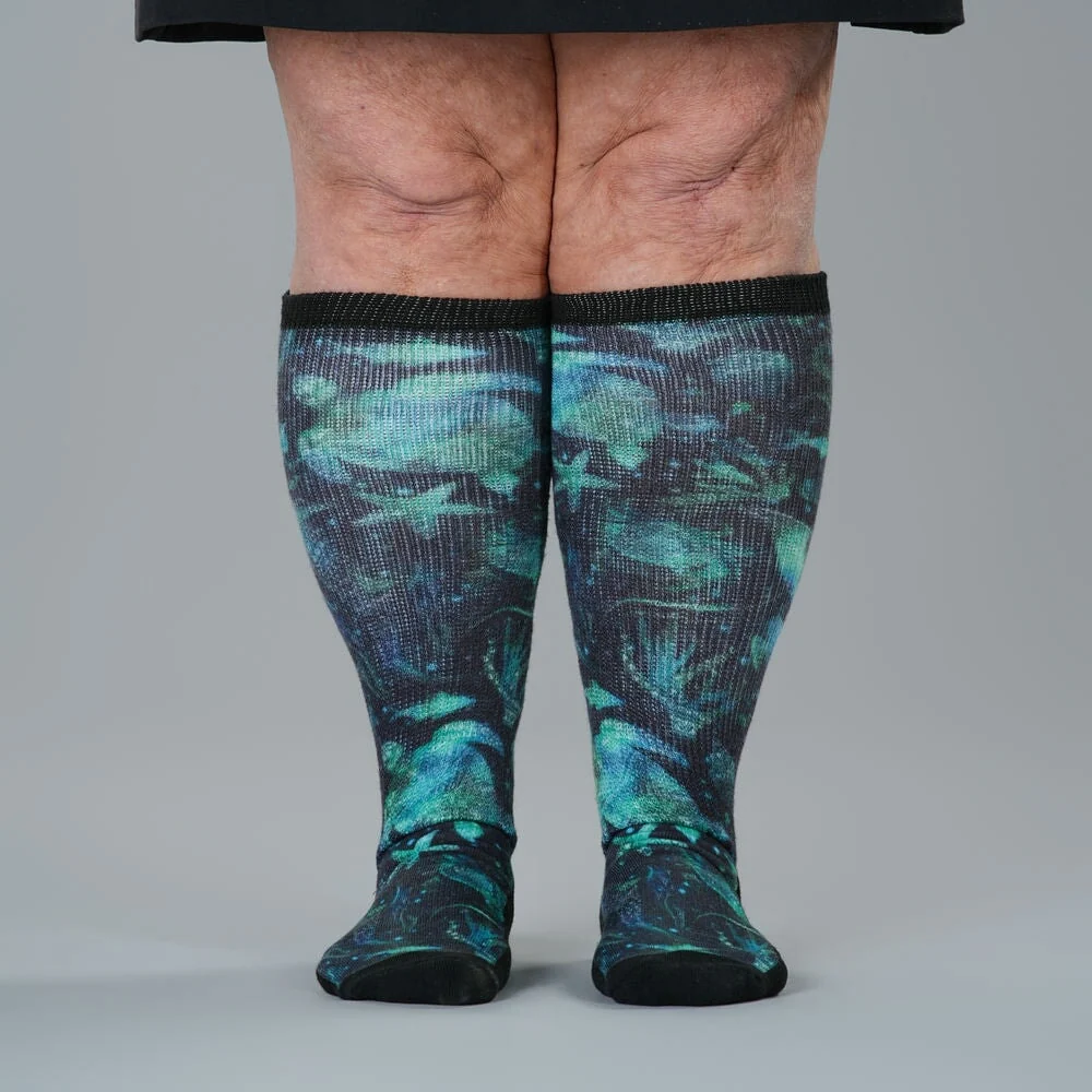 Mandala Ocean EasyStretch™ Socks - Image 3
