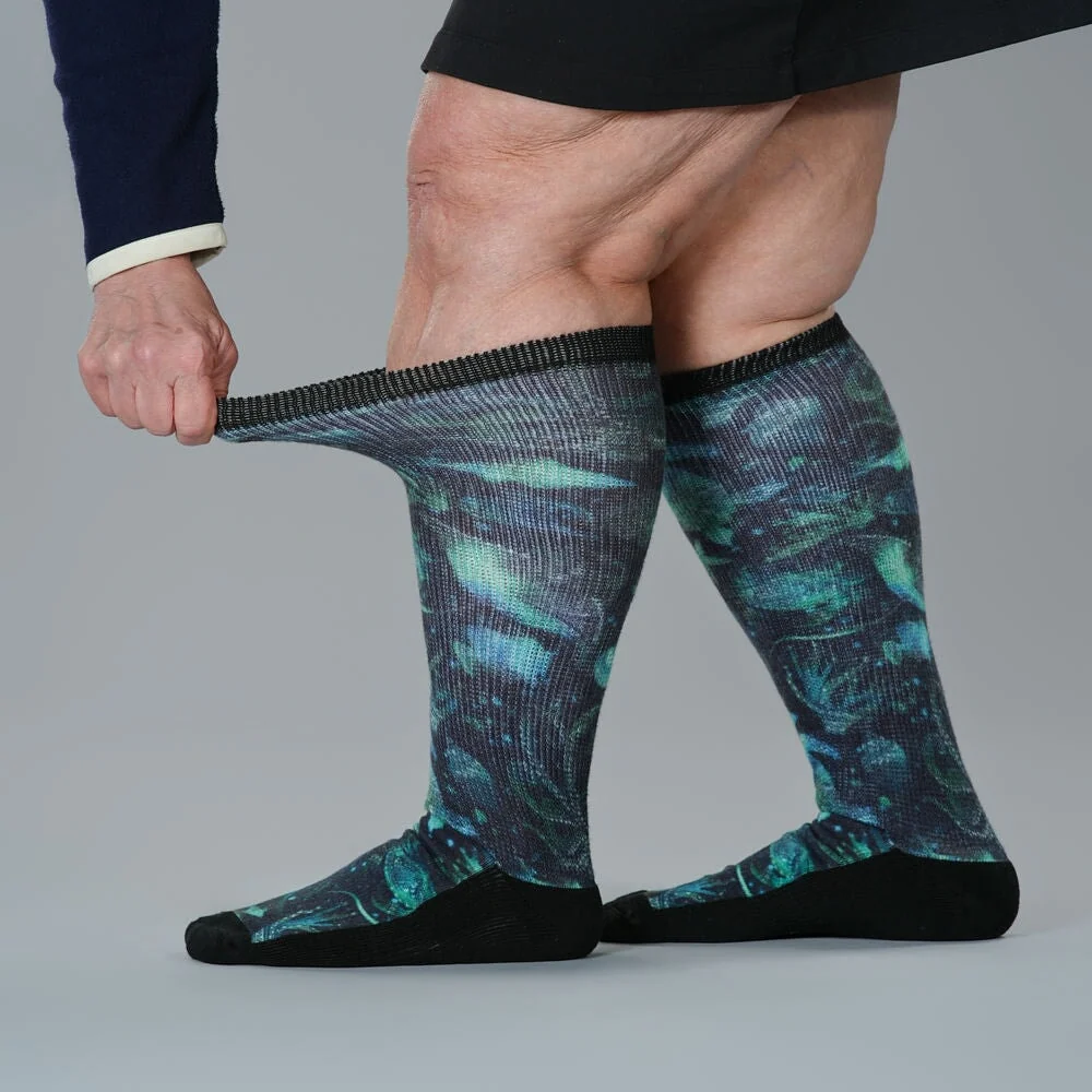 Mandala Ocean EasyStretch™ Socks - Image 4
