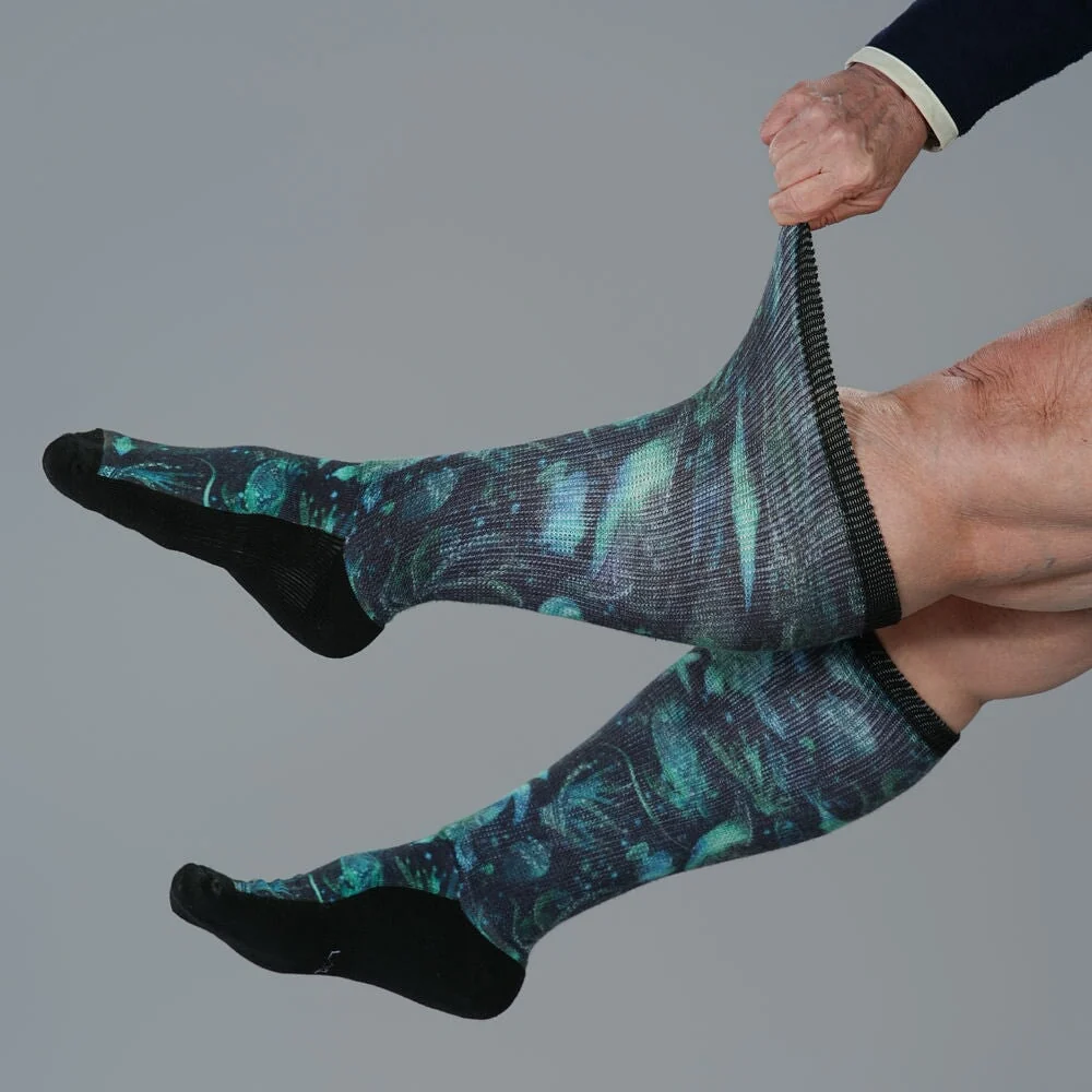 Mandala Ocean EasyStretch™ Socks - Image 5