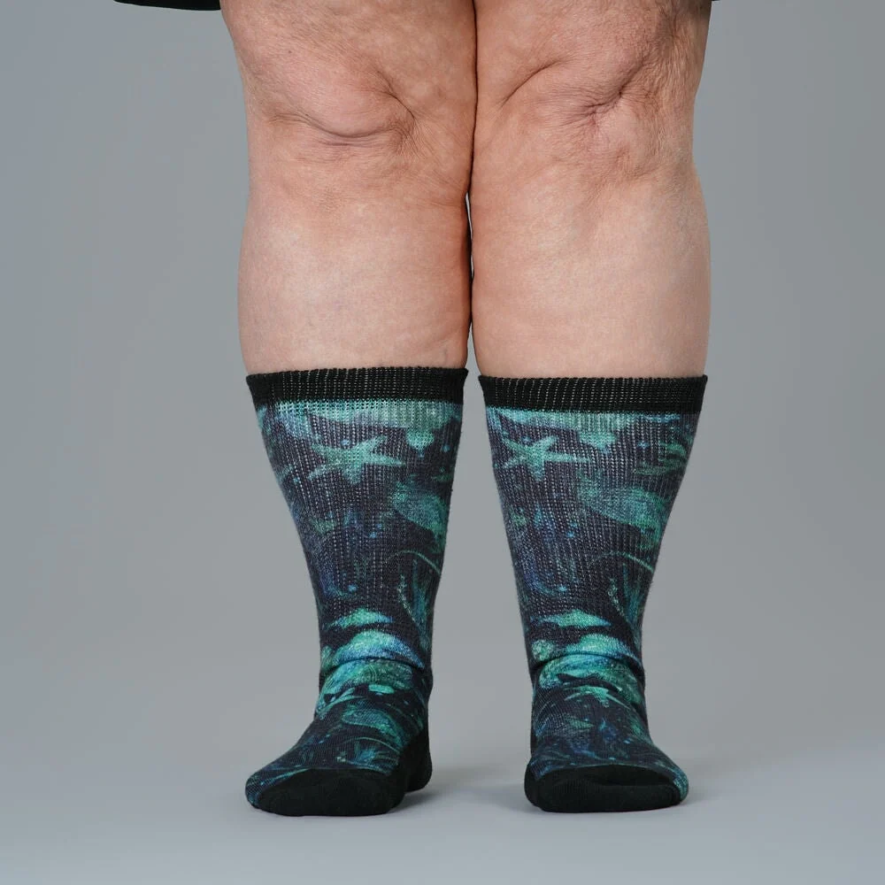 Mandala Ocean EasyStretch™ Socks - Image 6
