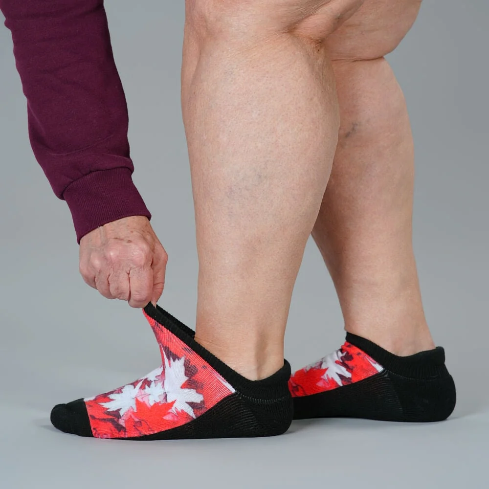 Maple Leaves Ankle Socks - Image 4