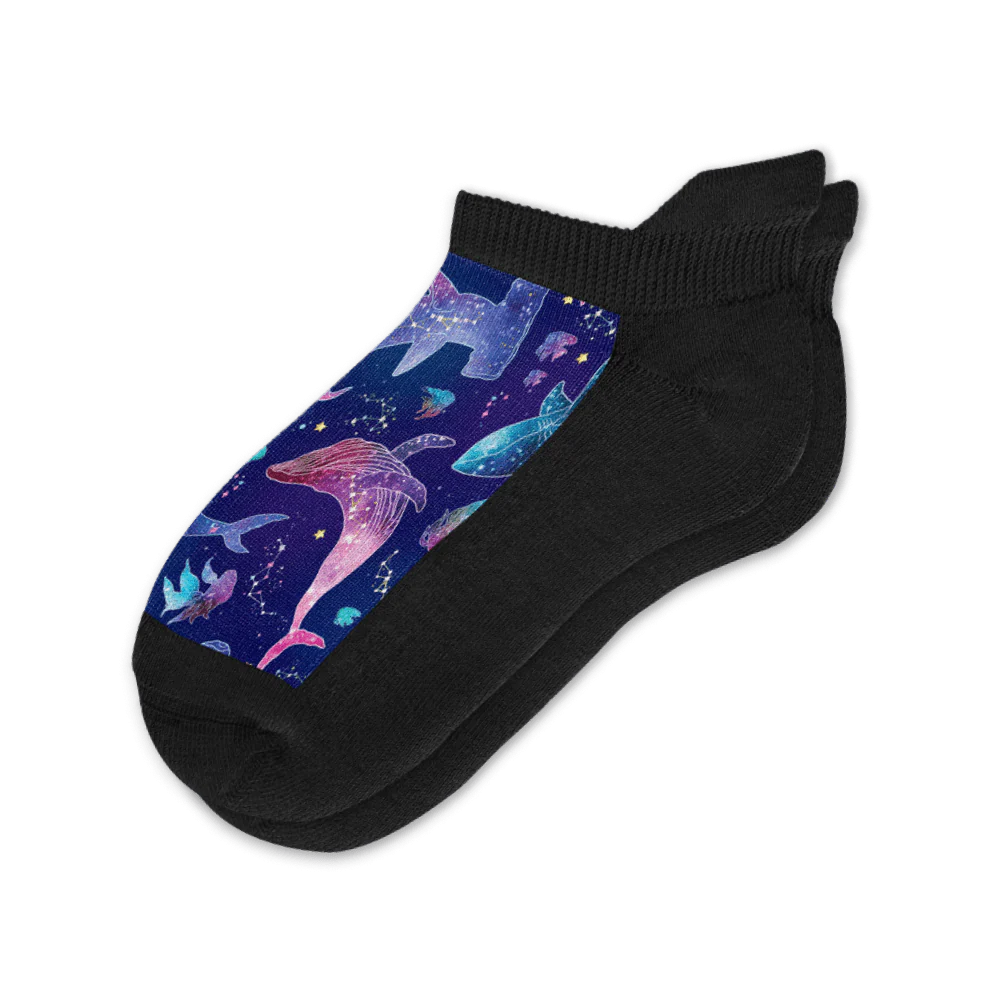 Ocean of Stars Ankle Socks
