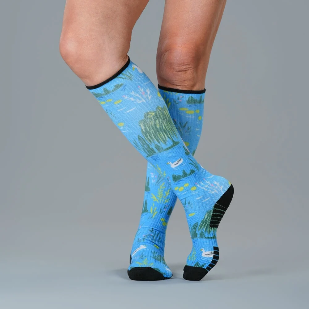 On the Pond Compression Socks - Image 3