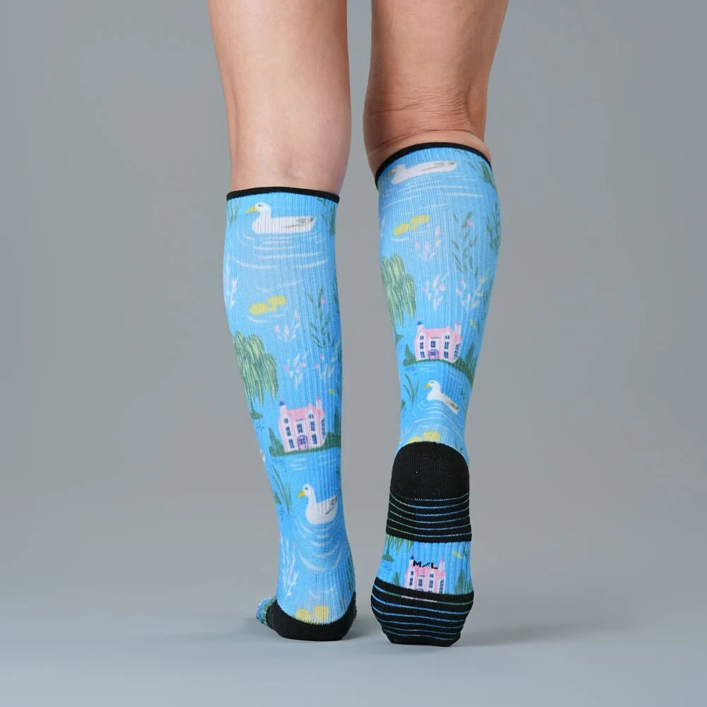 On the Pond Compression Socks - Image 4