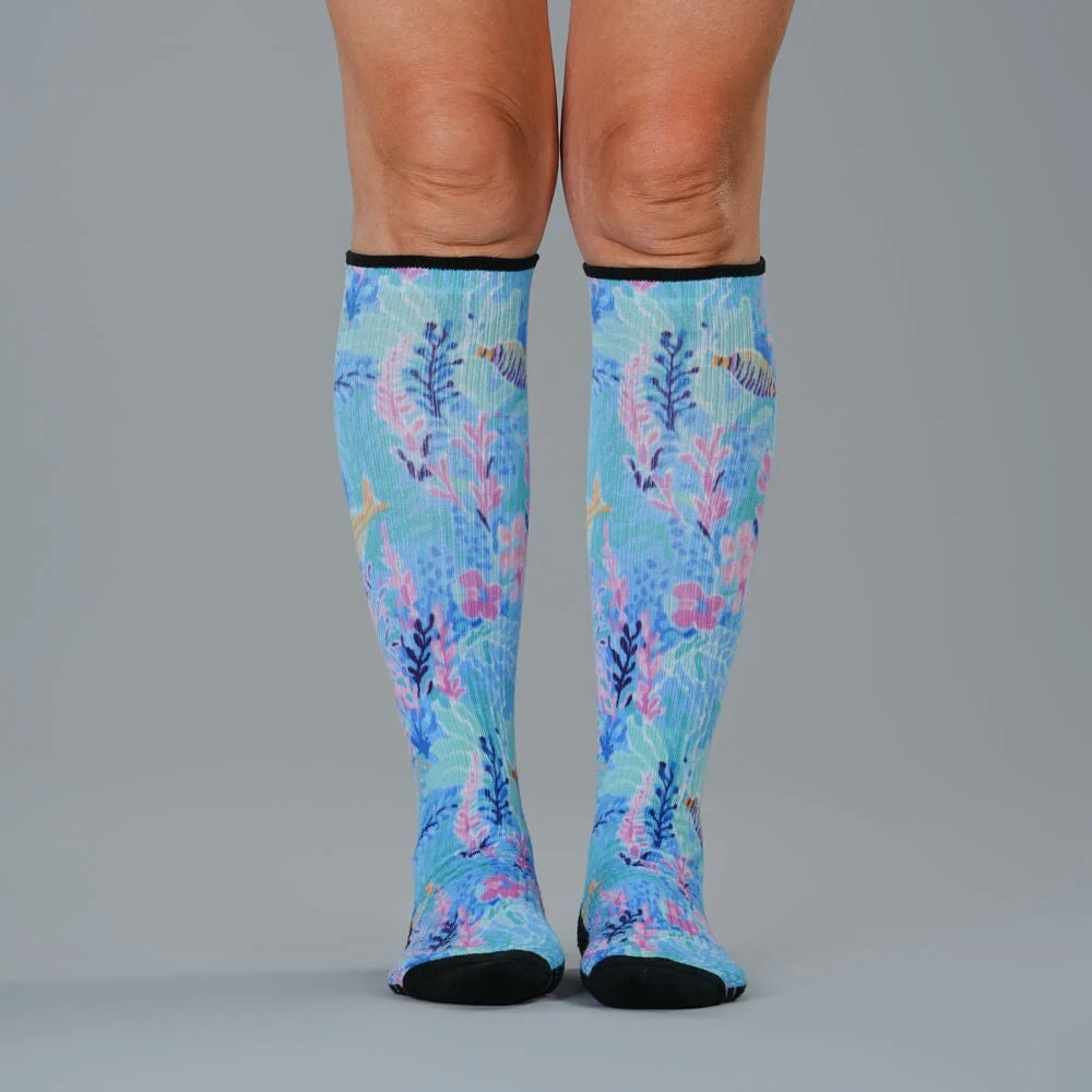 Pastel Reef Compression Socks - Image 2