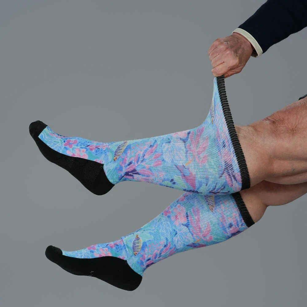 Pastel Reef EasyStretch™ Socks - Image 5