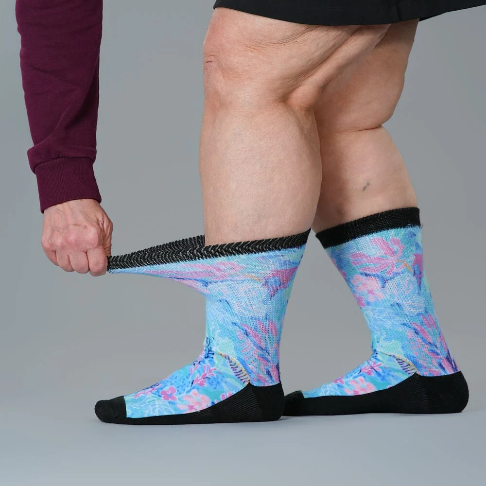 Pastel Reef EasyStretch™ Socks - Image 7