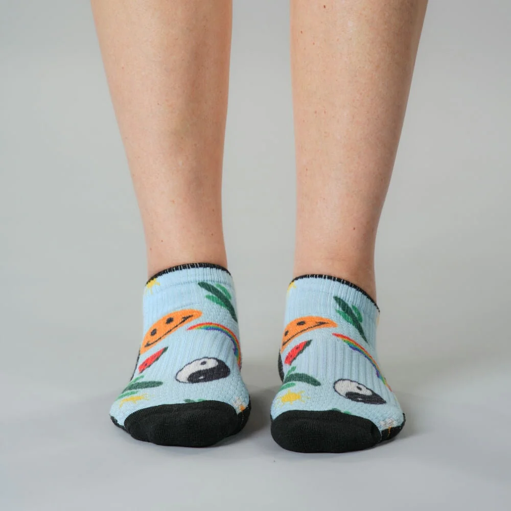 Peace Ankle Compression Socks - Image 2