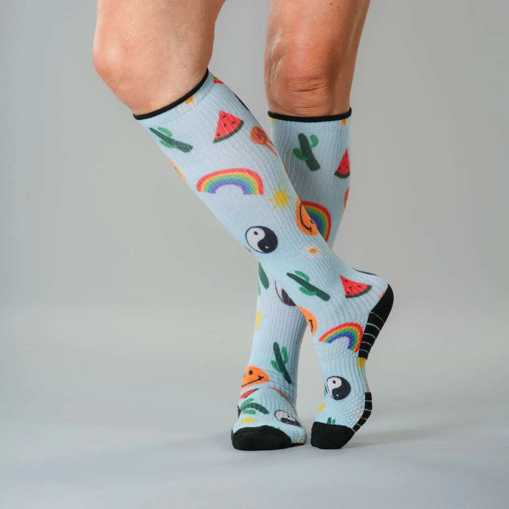 Peace Compression Socks - Image 3