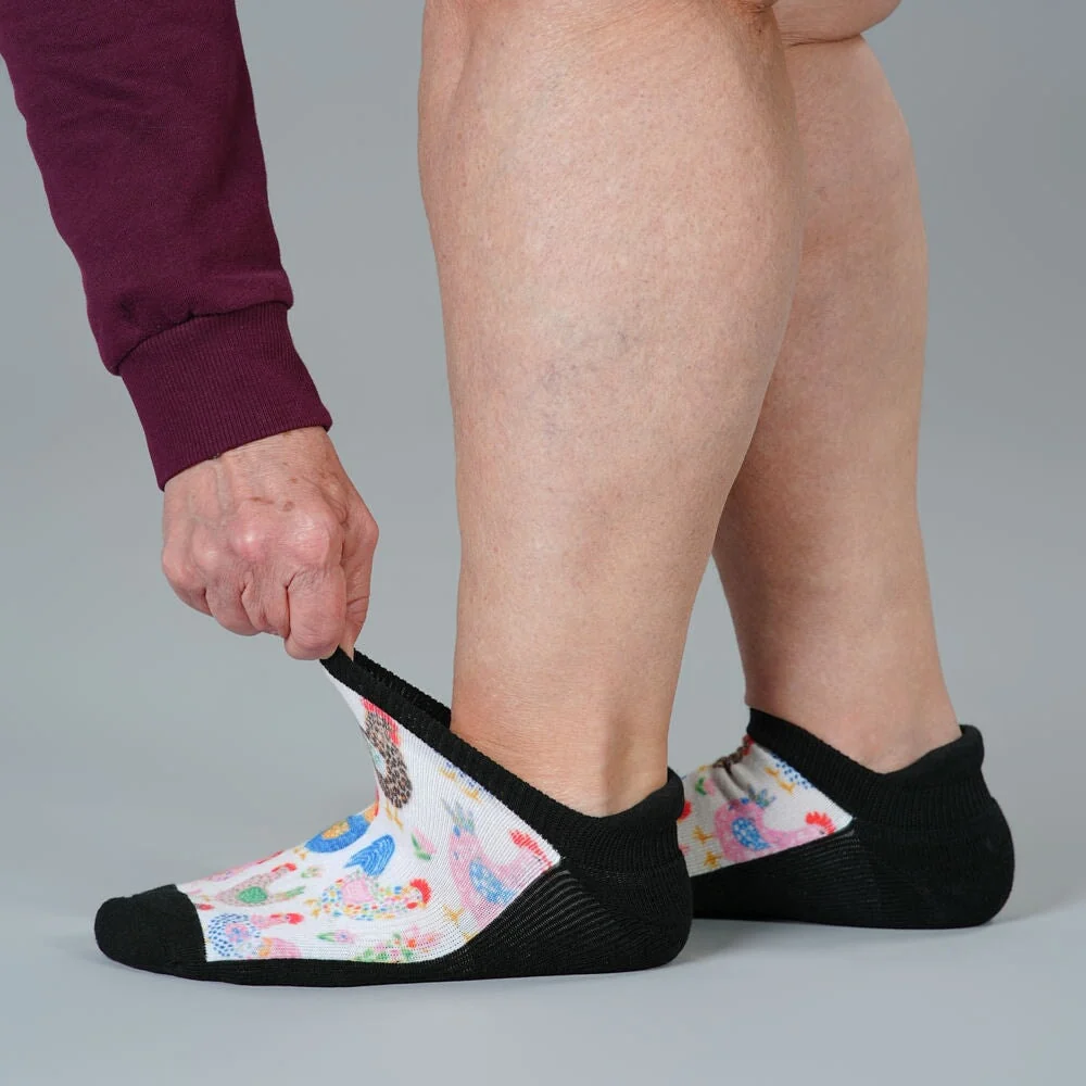 Rooster Razzle Ankle Socks - Image 4