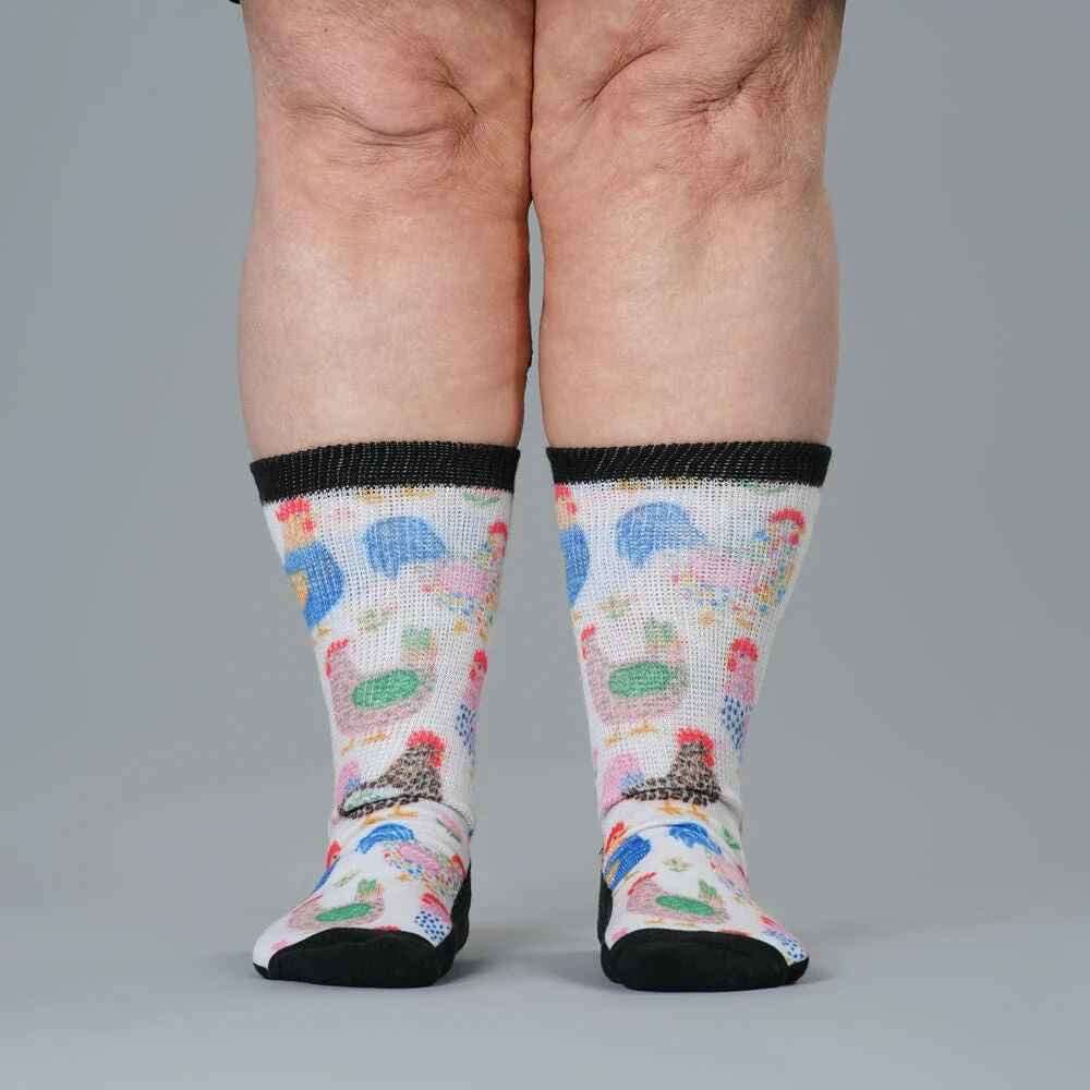 Rooster Razzle EasyStretch™ Socks - Image 6