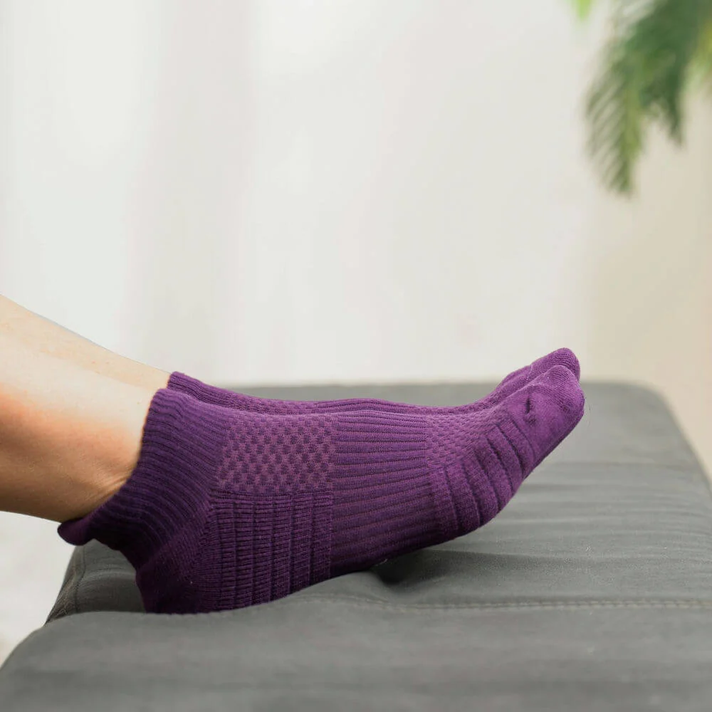 Royal Purple Ankle Compression Socks - Image 5