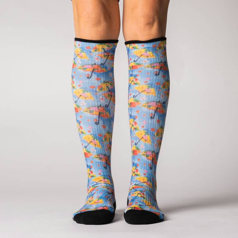 Spring Showers Compression Socks - Image 2