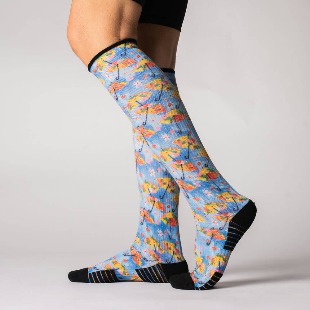 Spring Showers Compression Socks - Image 3